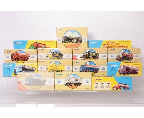 Corgi Classics Fuel and Other Tankers, a boxed collection, 97367 Pointer, 16302 Esso, 31005 Shell/BP, 31002 National Benzole,