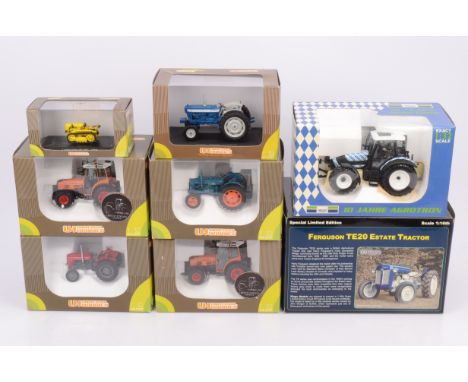 Universal Hobbies Diecast Tractors, a boxed collection, 1:16 scale 2691 Kings Models Ferguson TE20 Estate tractor (with packa