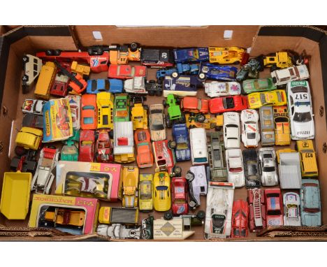 Post-war and Later Playworn Diecast Vehicles and Meccano, a collection of vintage and modern private, commercial, military, e