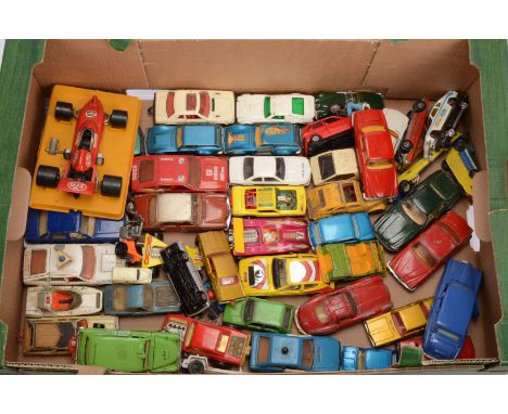 Modern Diecast Vehicles, mainly unboxed and playworn vintage and modern, private and commercial vehicles, in various scales, 