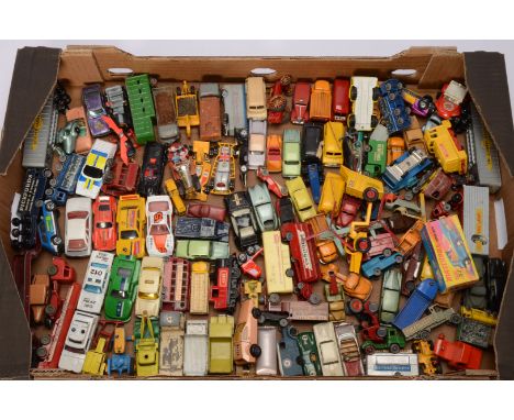 Post-war and Modern Playworn 1:64 Scale and Smaller Diecast Vehicles, a collection of vintage and modern private, commercial,