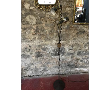 Vintage/ Retro spotlight standard lamp 