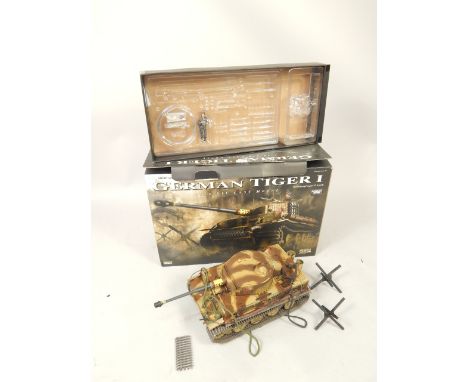 A Forces of Valour German Tiger I Panzerkamfwagen VI Ausf-E, Enthusiast edition, scale 1:16, boxed. NB. This lot has been kin