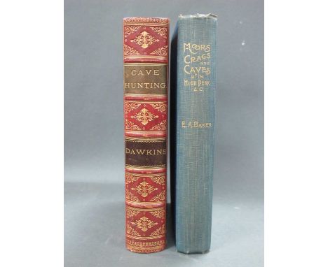 Dawkins [W. Boyd] : Cave Hunting, Researches on the Evidence of Caves Respecting the Early Inhabitants of Europe, 1874 first 