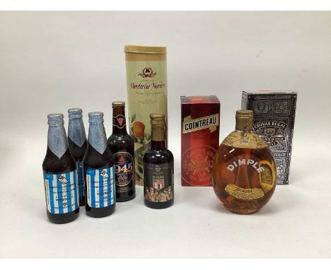 Spirits - John Haig &amp; Co Dimple Scotch Whisky, Cointreau, Chivas Regal, Mandarine Napoleon Liqueur, Five Commemorative Al