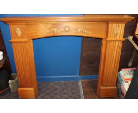 MAHOGANY FIRE SURROUND