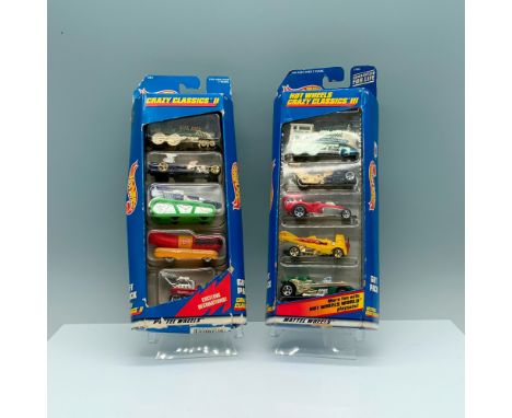 This Hot Wheels Gift Packs, which includes the Crazy Classics II and III pack, offer an exciting duo of miniature cars that c