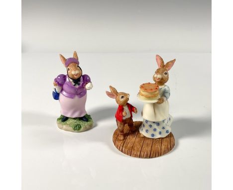 Each are hand painted. Lady Ratley DBR6/4058 in purple is 2.25"L x 1.5"W x 3.25"H. This item has its original box, 6"L x 3.5"
