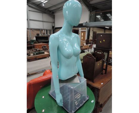 A vintage mannequin, top half of female