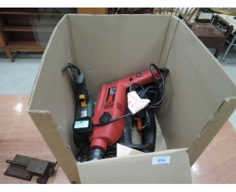 A selection of power tools