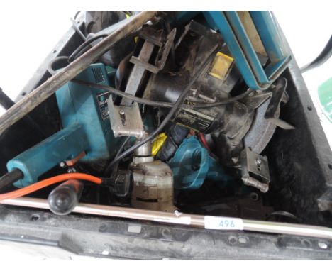 A selection of various power tools