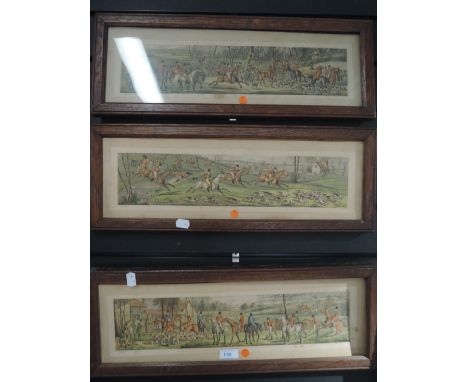 A selection of hunting theme prints