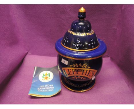 A reproduction ceramic Leech jar by the Royal Pharmaceutical society
