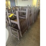 Outdoor Chairs, Qty 6 ***Rigging & Loading fee $40, AMOUNT TO BE ADDED TO