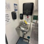 Lot of Sink, Soap Dispenser and Paper Towel Dispenser ***Rigging & Loading fee $75
