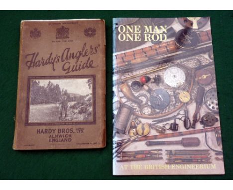 BOOKS: (2) Hardy Angler's Guide 1927, stepped index, generally good clean interior, sellotape marks to front page otherwise g
