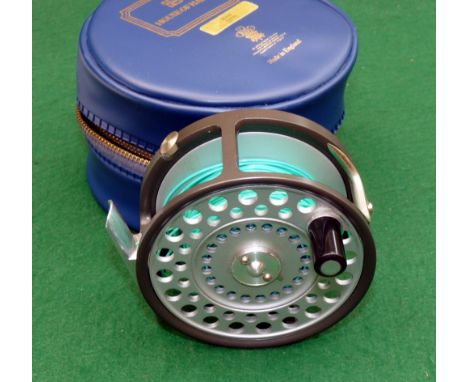 REEL: Fine Hardy The Zenith lightweight alloy fly reel in as new condition, rim tension regulator, U shaped line guide, 2 scr