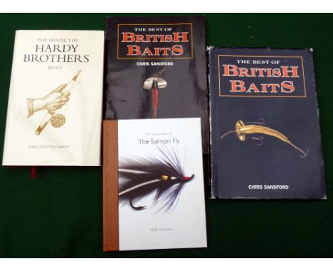 COLLECTORS BOOKS: (4)  Sandford, C - signed- "The Best Of British Baits" 1st ed 1997, H/b, D/j, Sandford, C - "Best Of Britis