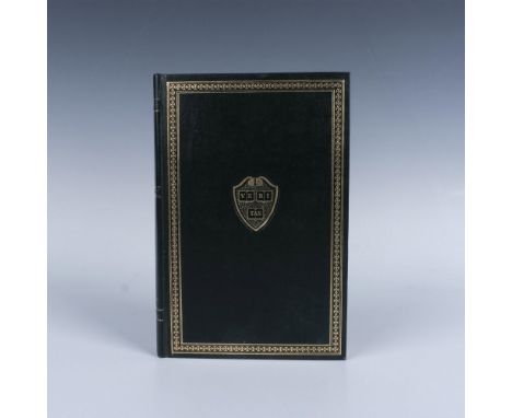 Deluxe Edition. A dark green leather book with gilded design. A Spanish novel that is considered to be a founding work of Wes