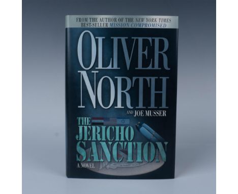 The Jericho Sanction, the second book in the fictional suspense trilogy, International Intrigue. Hardcover with original dust