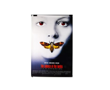 Silence Of The Lambs (1991) UK Poster, Silence Of The Lambs (1991) Double Sided UK Cinema poster, for the classic crime thril