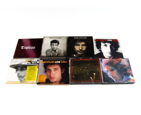 Bob Dylan Box Sets / Double CDs, six CD Box Sets and two Double 'Fatbox' CD sets comprising Man On The Street Volumes One and