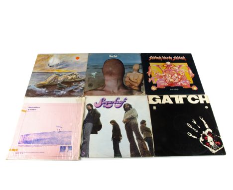 Progressive Rock LPs, ten albums of mainly Progressive and Heavy Rock comprising Gattch - Same, Toe Fat - Same, Black Sabbath