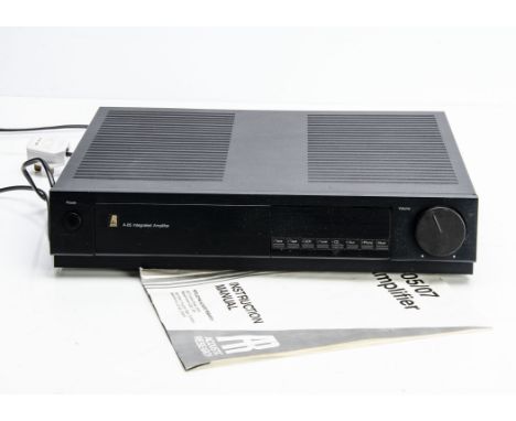 Acoustic Research Amplifier, an Acoustic Research Amplifier AR A-05, 40 watts per channel, instruction booklet and original b