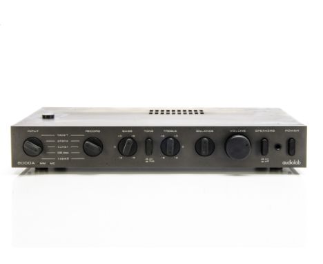 Audiolab Amplifier, an Audiolab Amplifier 8000A with power lead, very good condition, untested
