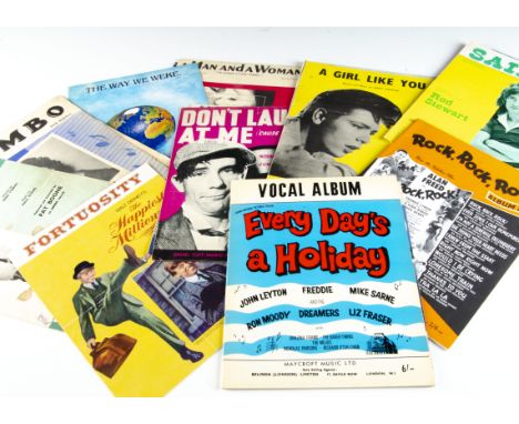 Sheet Music / Scores, more than two hundred pieces of Sheet Music and approximately thirty Music Score Books, mainly from the