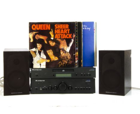 Cambridge Amp / CD / MS Speakers, Cambridge Integrated Amplifier azur 540C, a Cambridge CD Player azur 540C, both with remote