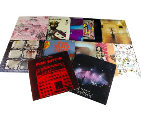Progressive Rock LPs, twelve albums of mainly Progressive Rock comprising Led Zeppelin III (Plum Labels), Jackson Heights - K