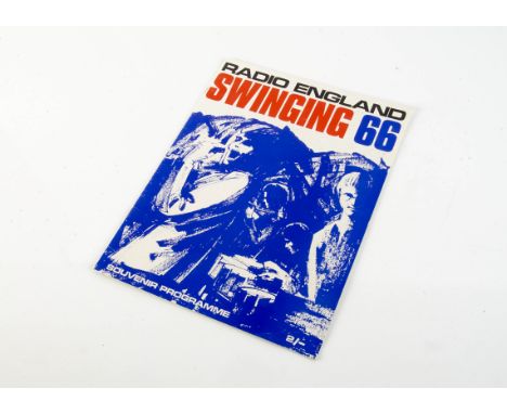 Small Faces / Swinging 66 Programme, Original programme from the Radio London Swinging 66 UK Tour featuring The Small Faces, 