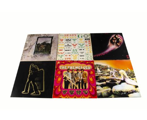 LP Records, approximately sixty albums of various genres with artists including Led Zeppelin, Deep Purple, T Rex, Faces, Mich