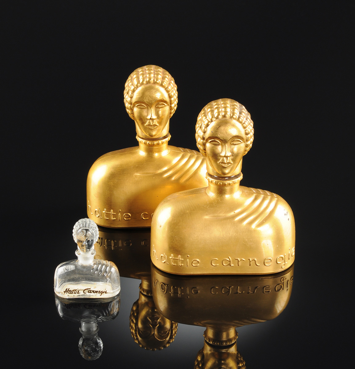 A GROUP OF ART DECO HATTIE CARNEGIE A GROUP OF ART DECO HATTIE CARNEGIE