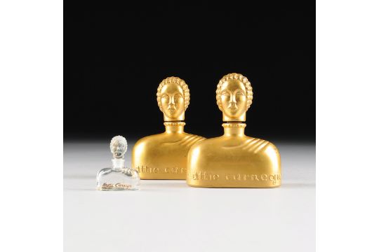 A GROUP OF ART DECO HATTIE CARNEGIE A GROUP OF ART DECO HATTIE CARNEGIE