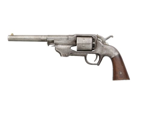 A .44 CALIBRE ALLEN & WHEELOCK CENTRE HAMMER ARMY SIX-SHOT PERCUSSION REVOLVER, CIRCA 1861-62 of standard production specific