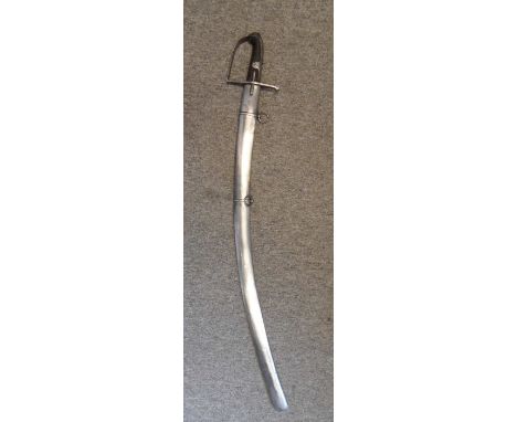 AN AUSTRIAN MODEL 1768 LIGHT CAVALRY SABRE with regulation blade engraved with the crowned Imperial double eagle, inscribed '