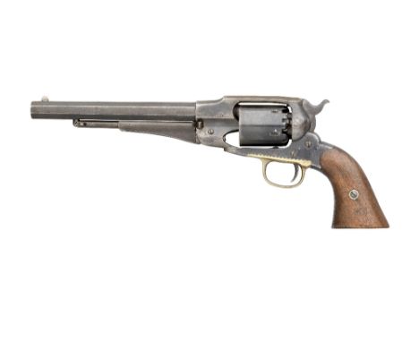A .44 CALIBRE REMINGTON NEW MODEL ARMY SIX-SHOT PERCUSSION REVOLVER, NO. 67923, CIRCA 1863-75 of standard production specific