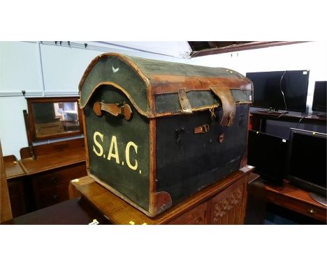 Domed top trunk