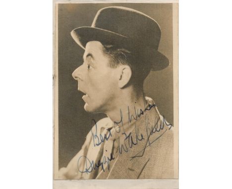 Duggie Wakefield(1899-1951) Actor Entertainer Signed Vintage Postcard Photo. Good condition. All autographs come with a Certi