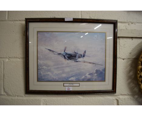 AFTER KEVIN WALSH, LONE PATROL, COLOURED PRINT, F/G, 54CM WIDE