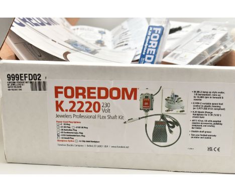 FOREDOM PENDANT MOTOR SR JEWELLERS KIT QUICK RELEASE SYSTEM, model number K.2220 (condition report: unused condition, unteste