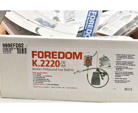 FOREDOM PENDANT MOTOR SR JEWELLERS KIT QUICK RELEASE SYSTEM, model number K.2220 (condition report: unused condition, unteste