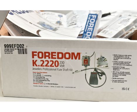 FOREDOM PENDANT MOTOR SR JEWELLERS KIT QUICK RELEASE SYSTEM, model number K.2220 (condition report: unused condition, unteste