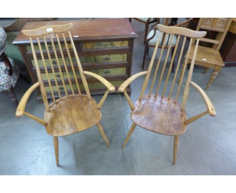 A pair of Ercol chairs