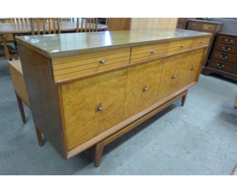 A Lebus walnut sideboard
