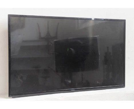 A Hitachi 50 inch flat screen television