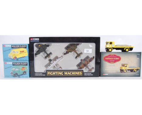 A collection of 4x original Corgi collection sets to include; 2x Golden Oldies vehicles 06201 &amp; 05601, Vintage Glory Of S