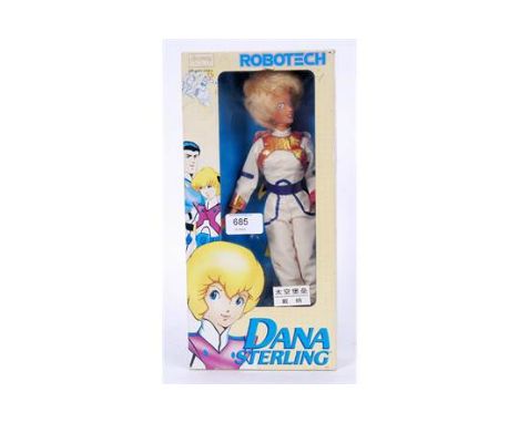 An original vintage rare Japanese Anime Robotech ' Dana Sterling ' boxed action figure / doll. Made by Harmony Gold. Within t